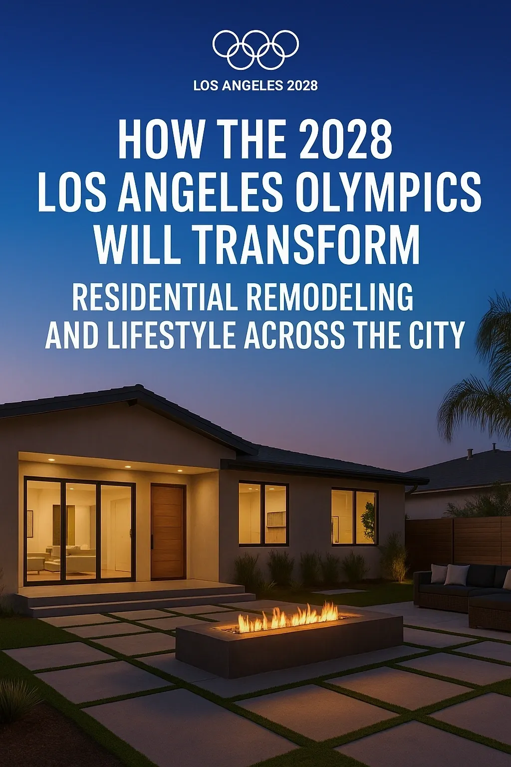 Los Angeles Olympics residential transformation preview.