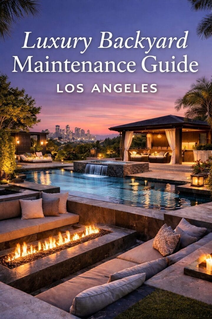 Luxury Backyard Maintenance in Los Angeles The Ultimate Guide for Homeowners in Hidden Hills, Encino, Studio City, Mar Vista, Culver City, Moorpark & Surrounding Areas