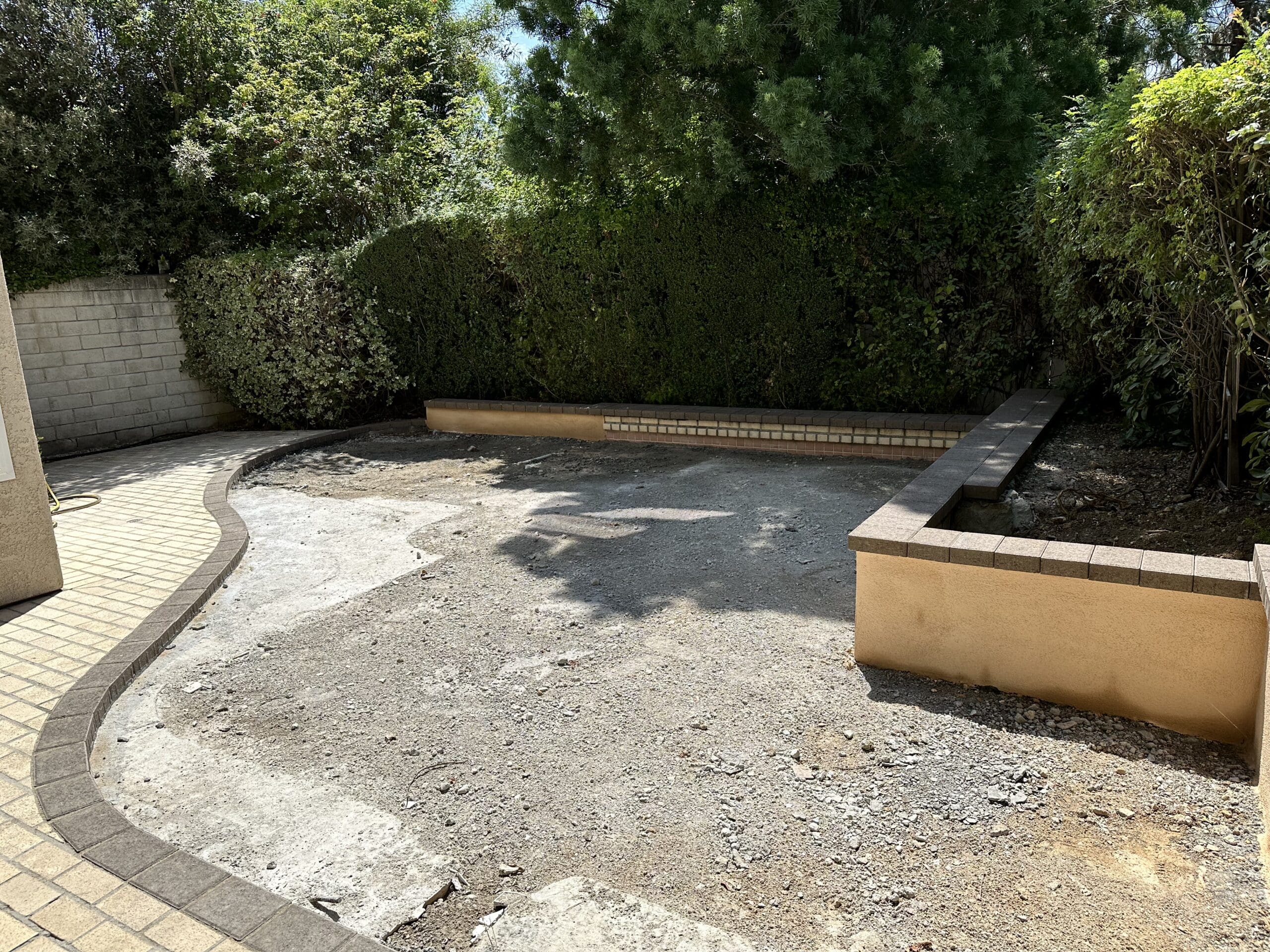 Pool cancellation construction in Moorpark