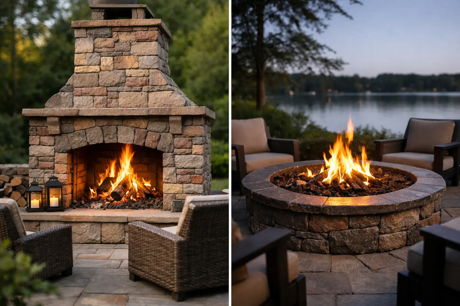 Fireplace vs Fire Pit: Which Fits Best?