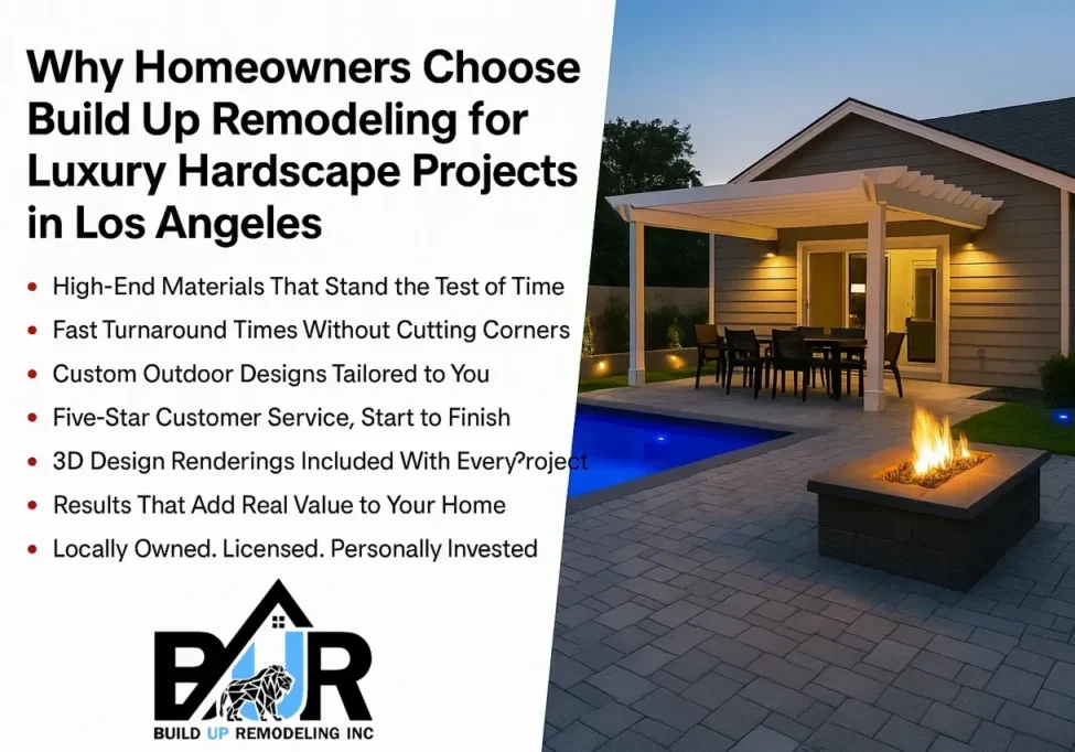 Outdoor patio with fire pit and seating.